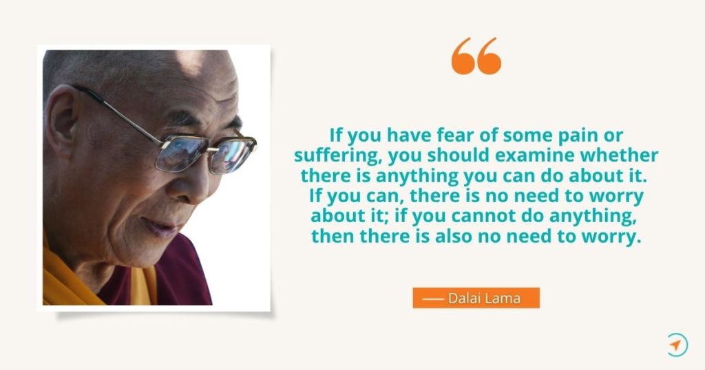 dalai lama quote on fear